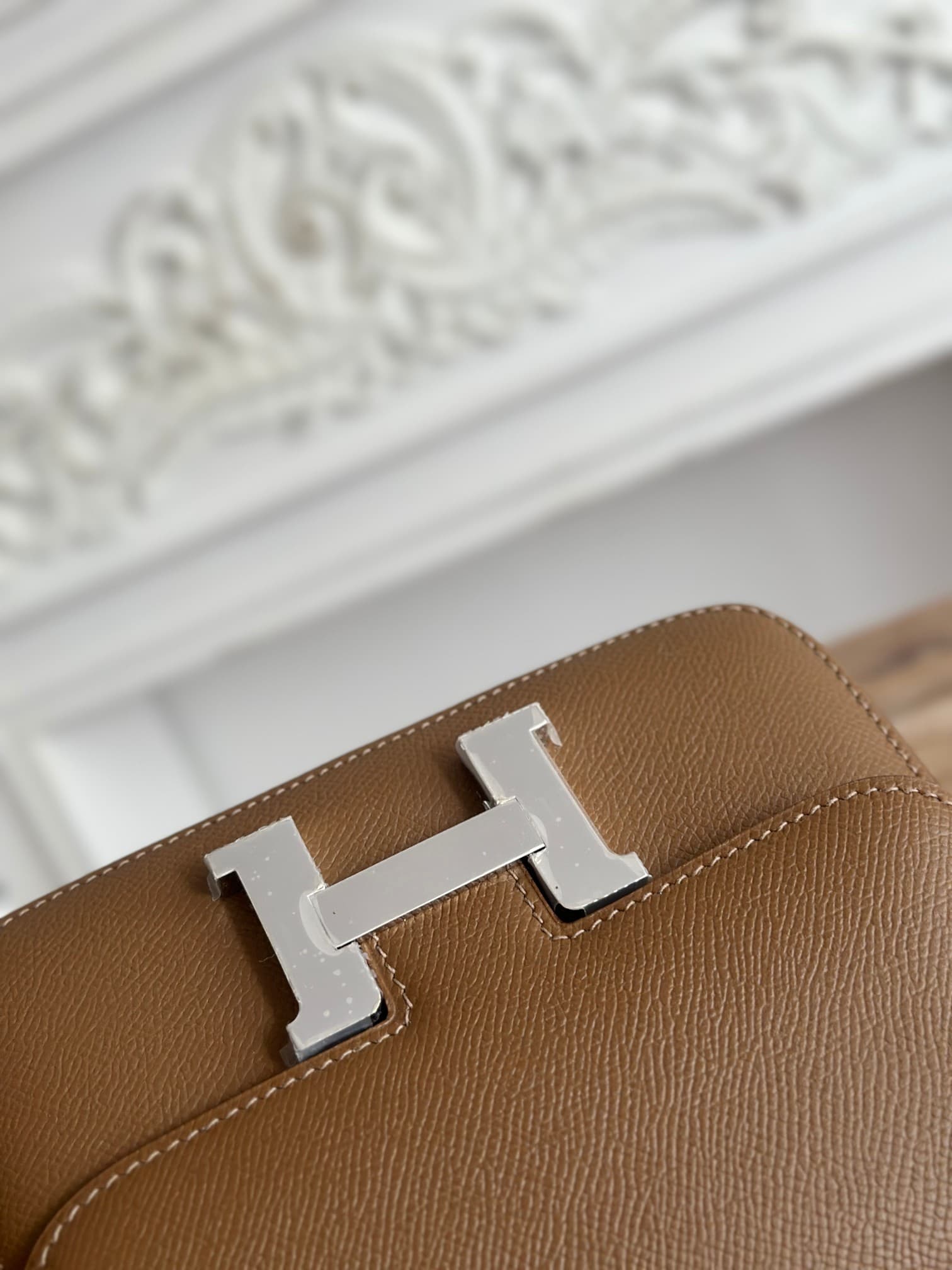 Hermes Mini Constance 18cm/24cm Epsom Bag WAX Weimar High