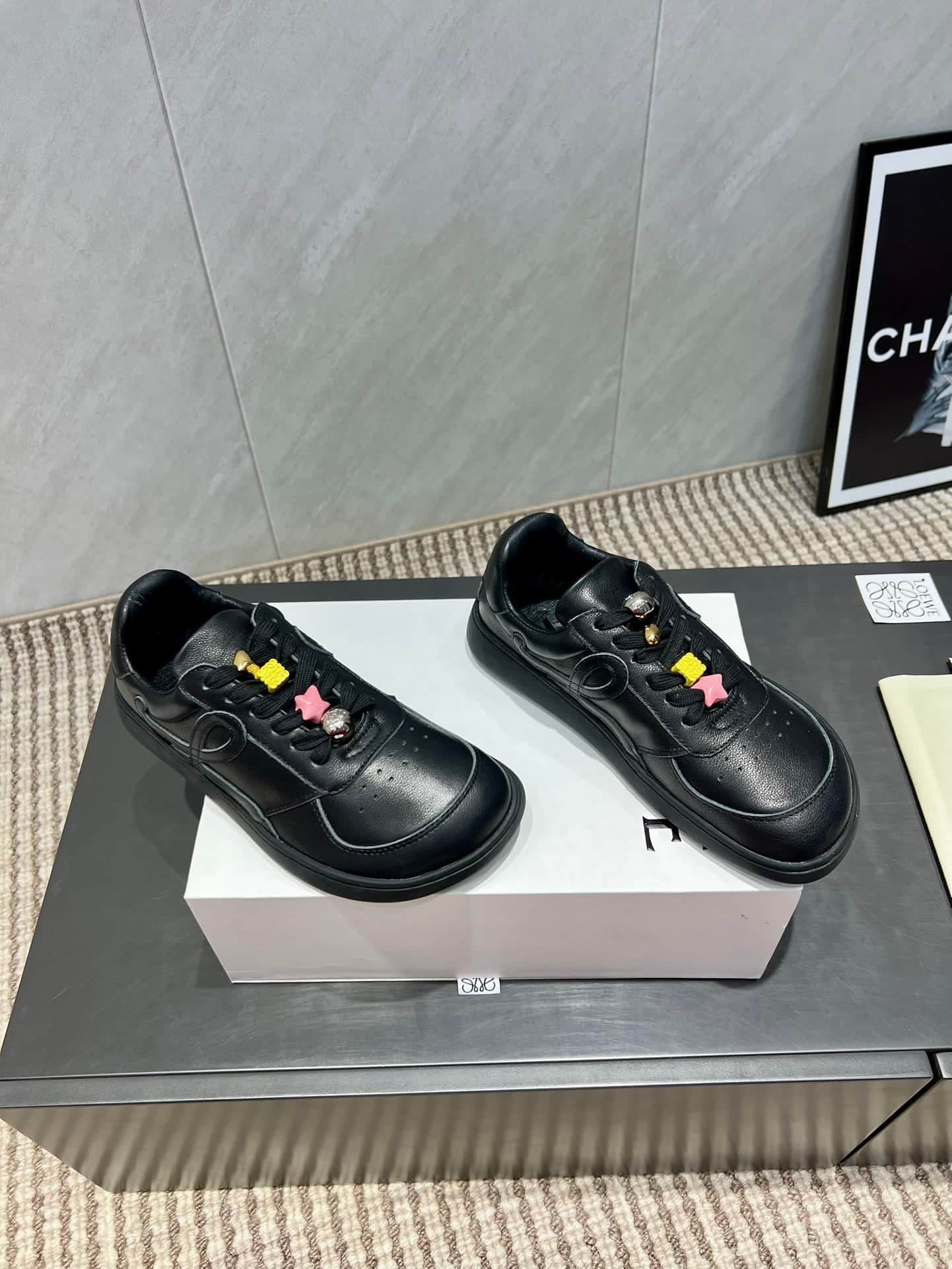 LOEWE Jambo sneaker in soft grained calfskin Shoes Men Women