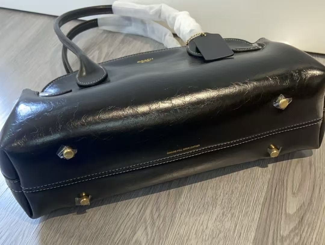 Coach Empire Carryall Shoulder Bag Black High
