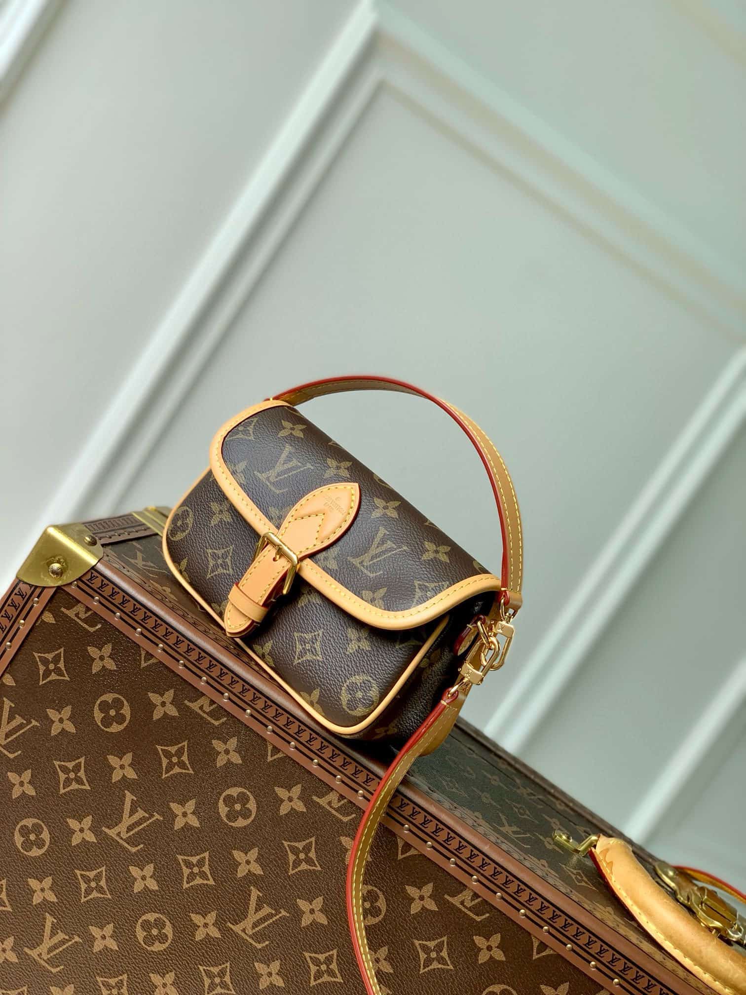 Louis Vuitton Nano Diane Monogram coated canvas M83298 High