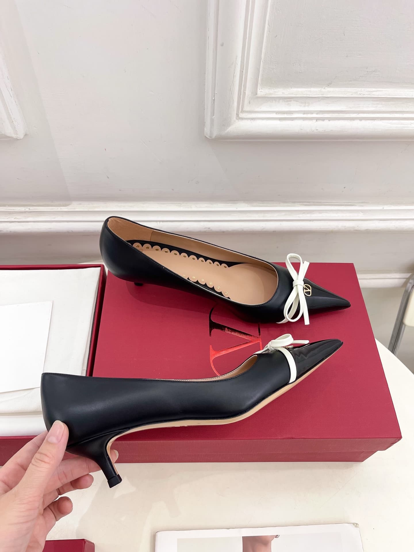 Valentino Bepointy Slingback Pumps Shoes Low Women