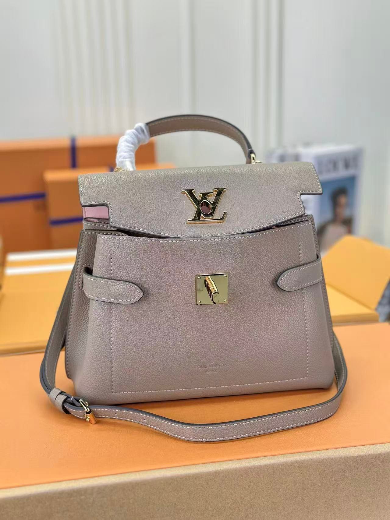 Louis Vuitton LOCKME EVER BB Grey High