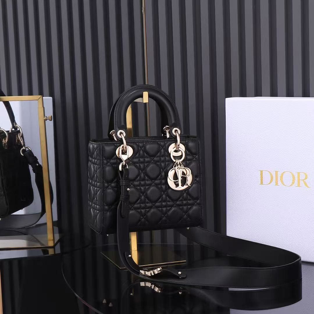 SMALL LADY Dior MY ABCDior BAG Cannage Lambskin A