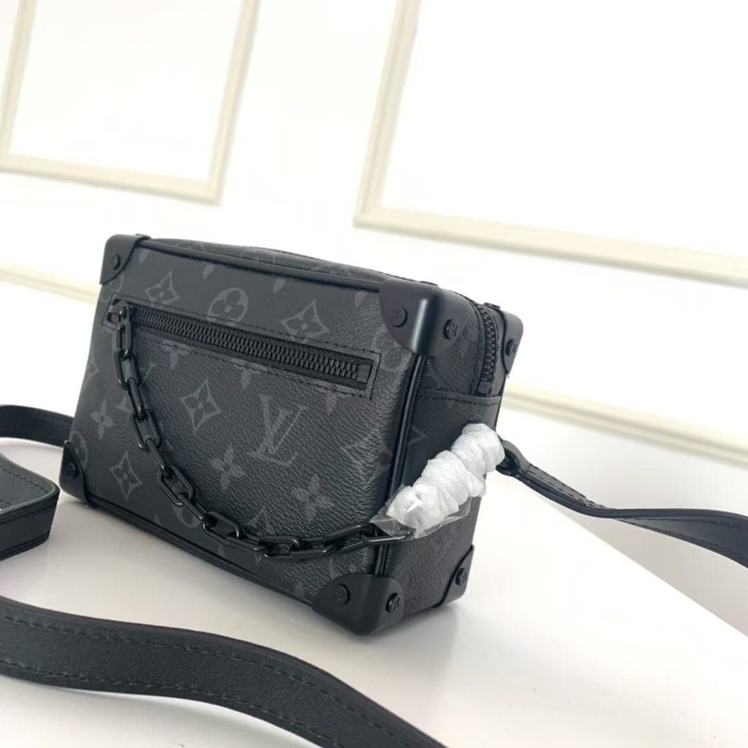 Louis Vuitton Mini Soft Trunk Monogram Eclipse coated canvas M44735 High