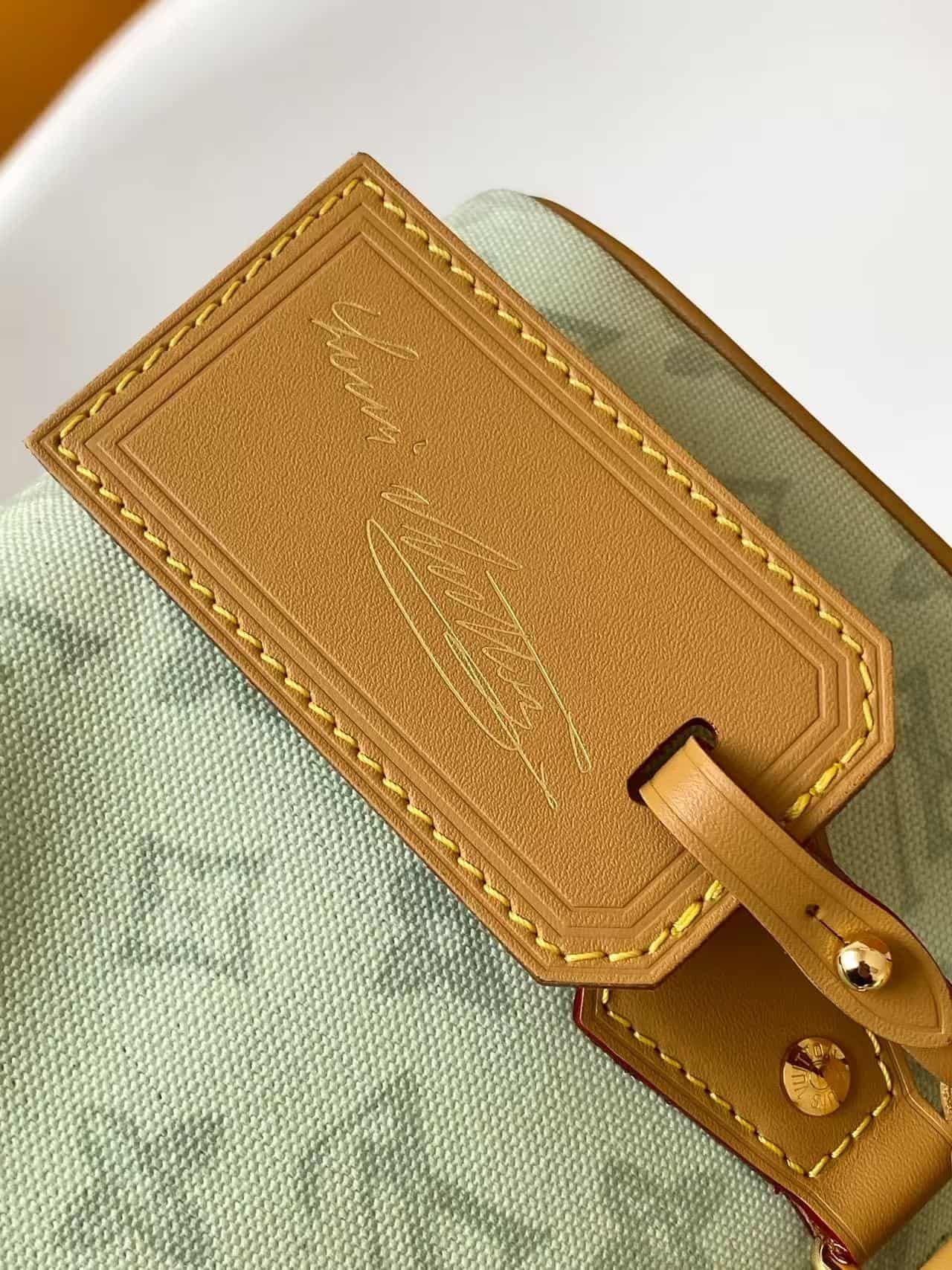 Louis Vuitton Speedy Bandoulière 20 Green Asnières Monogram Coated canvas M27530 High
