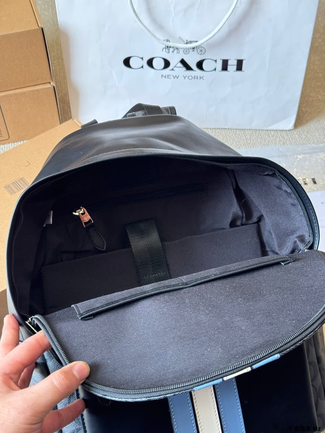 Coach West Backpack In Signature Canvas