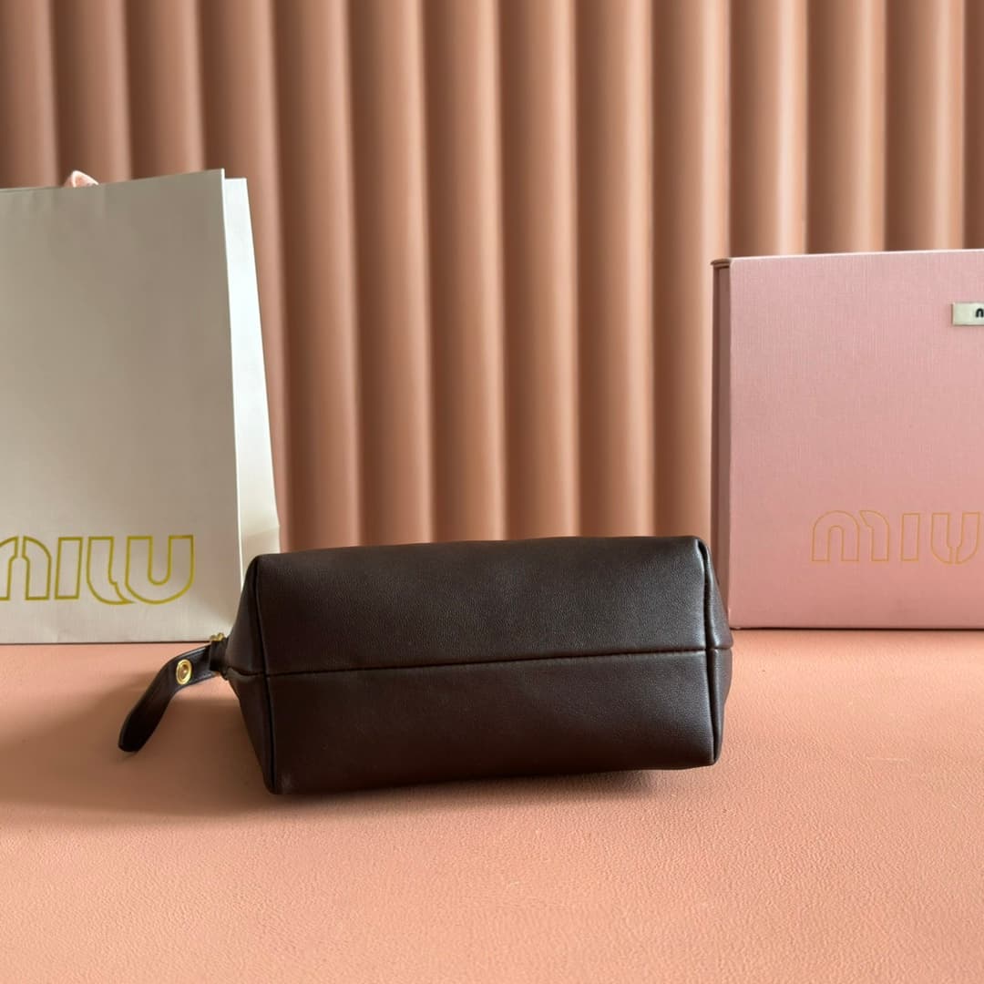 Miu Miu Nappa leather pouch 5NE841 Briarwood High