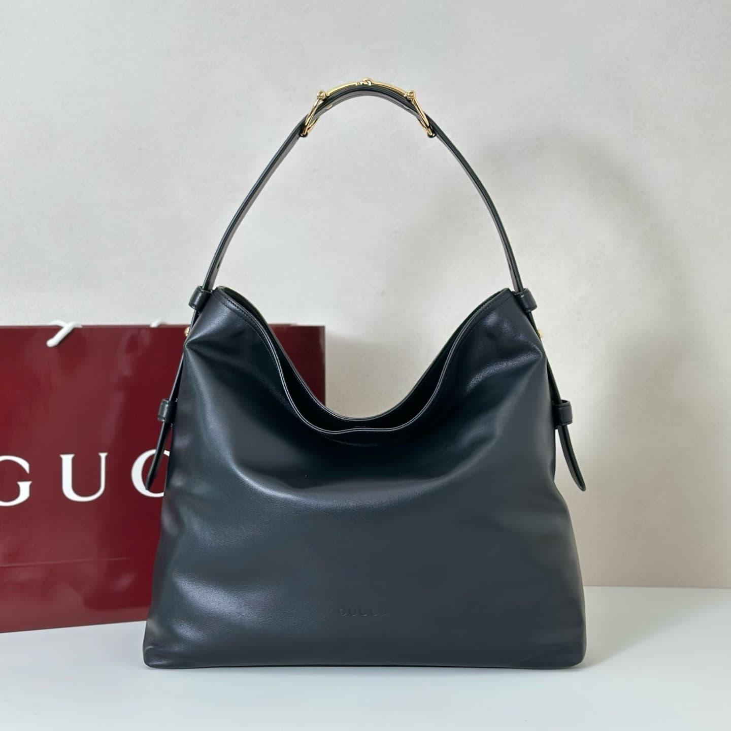 Gucci Beatrix large tote bag 850546 black leather High