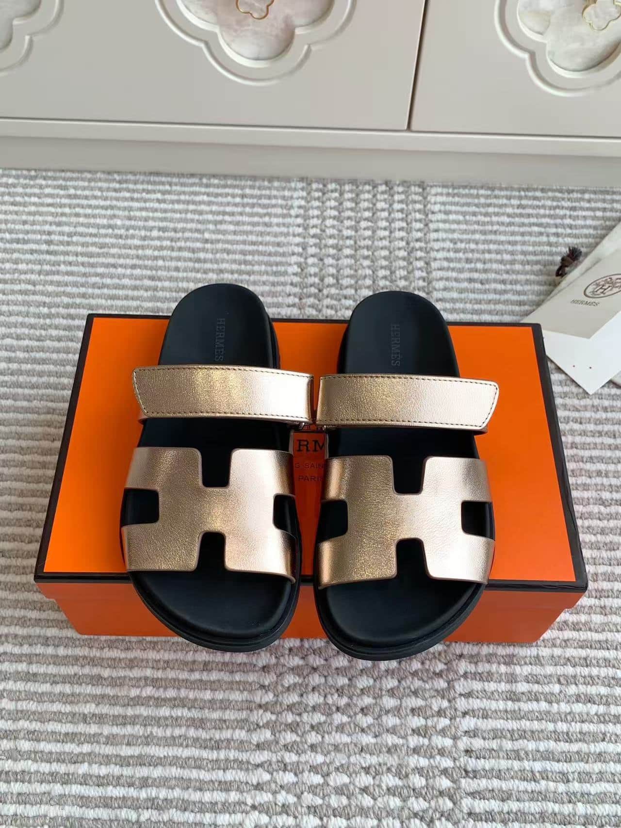 Hermes Chypre Sandal Shoes Women