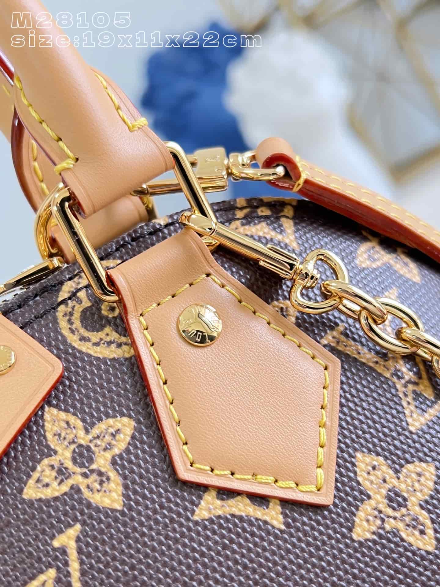 Louis Vuitton Alma Trunk BB handbag in Monogram Canvas M28105 High