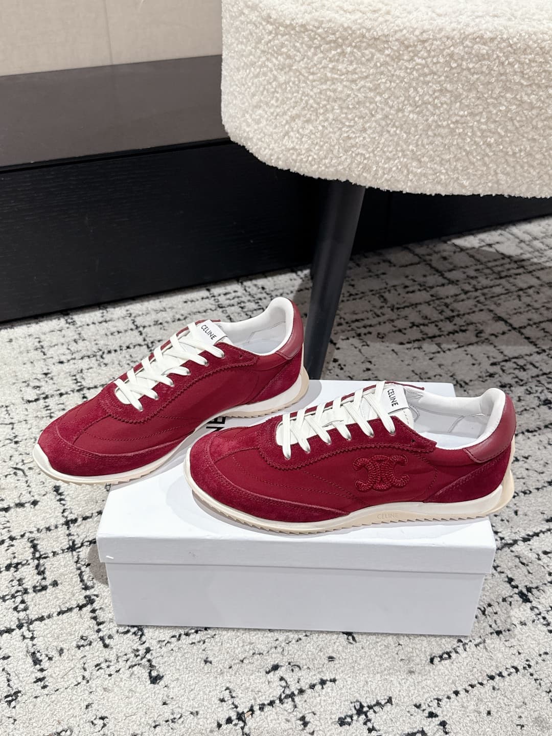 Celine racer low top Sneaker in nylon shoes Women