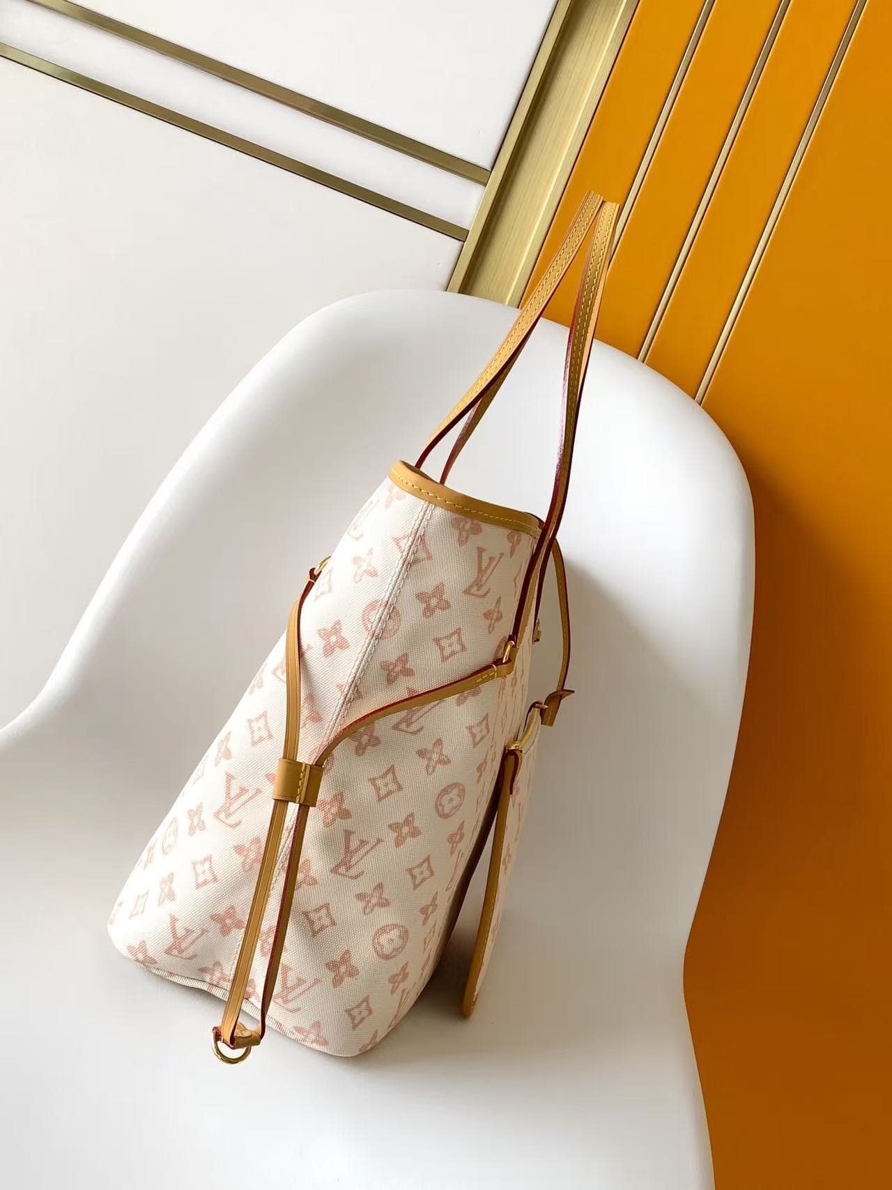 Louis Vuitton Neverfull MM Monogram Origine Lin Coated canvas M27521 High