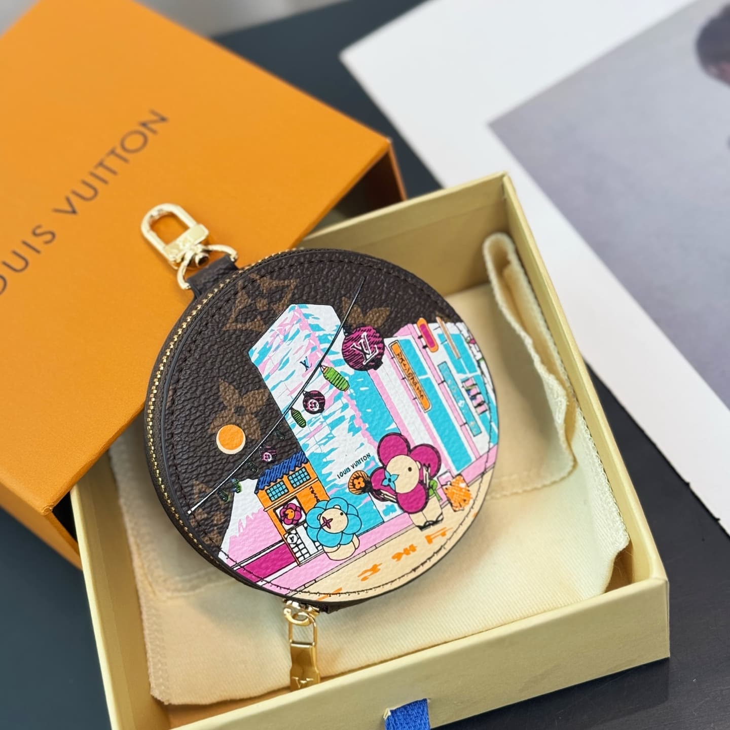 Louis Vuitton Round Coin Purse