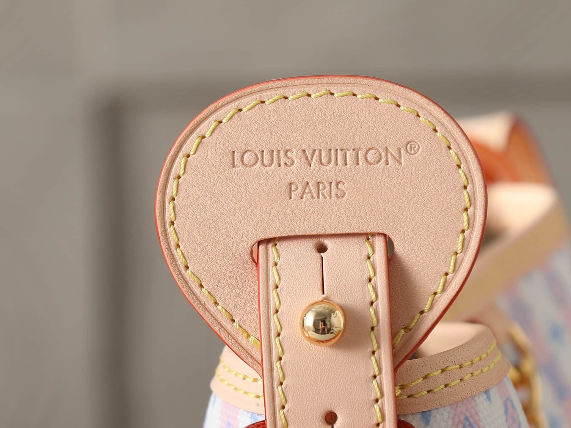 Louis Vuitton All In BB Blue Coated canvas M29115 High