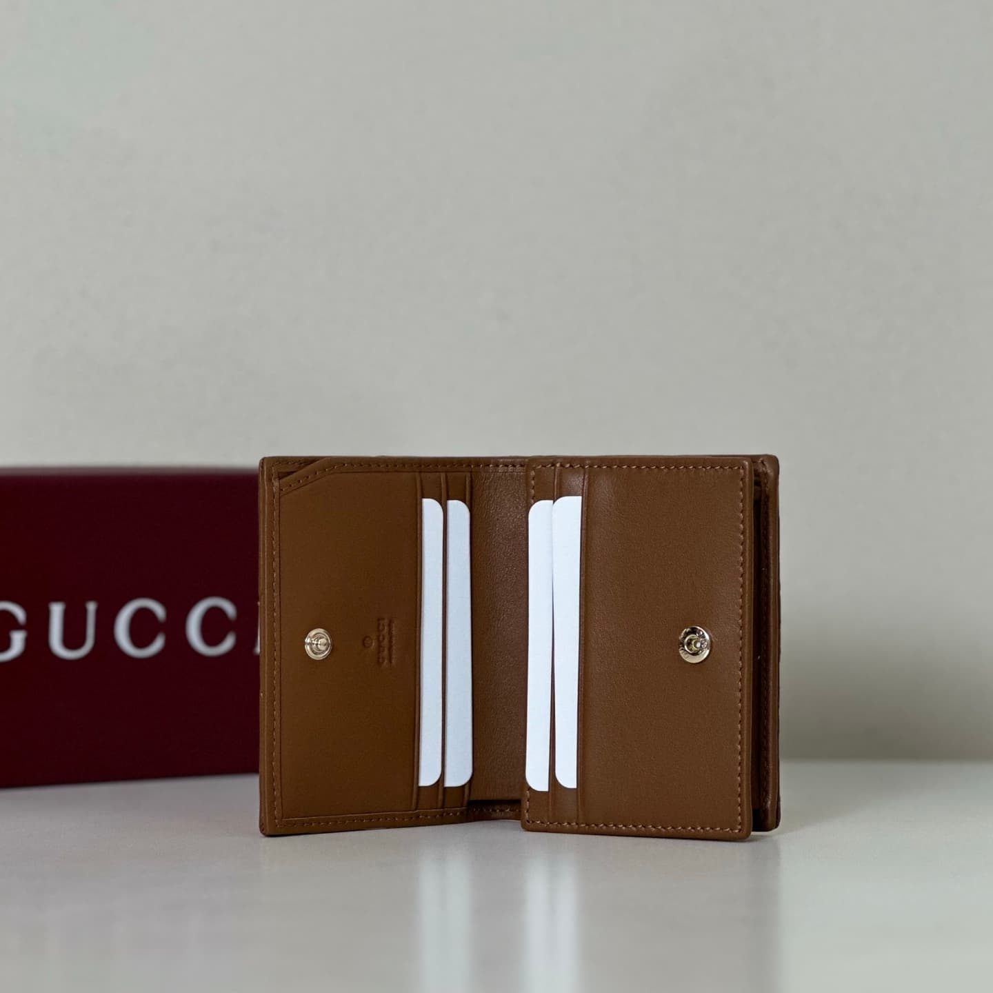 Gucci GG Marmont Small Wallet Brown 466492 High