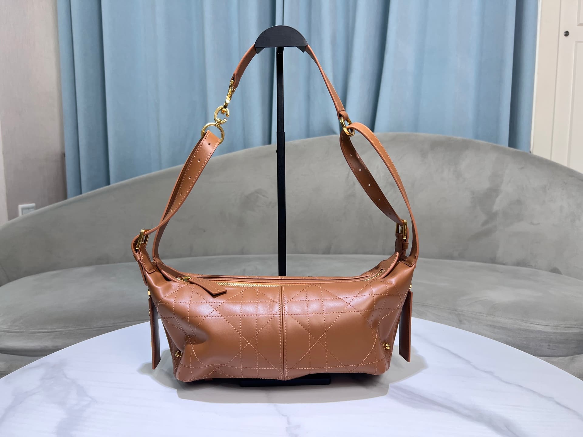 Small D-Journey Bag in Smooth Calfskin High