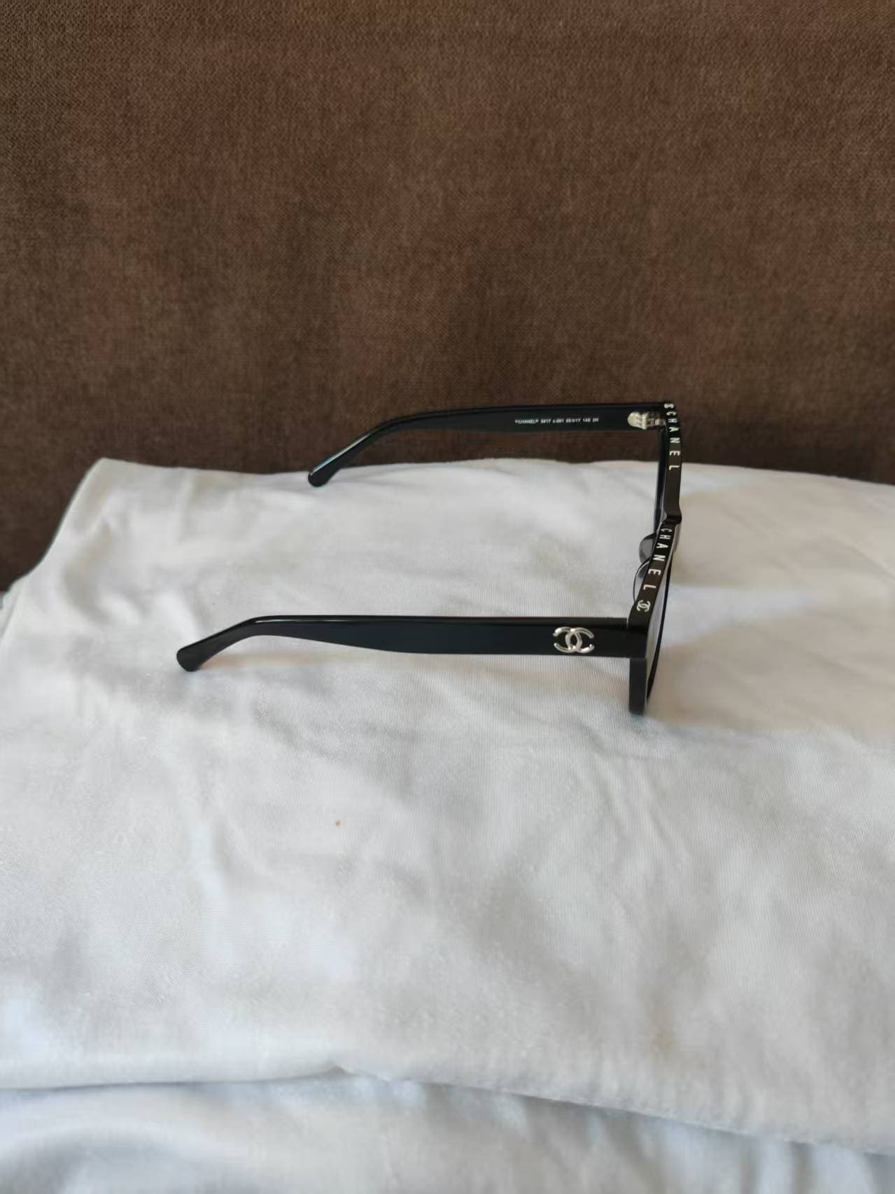Chanel square polarized sunglasses