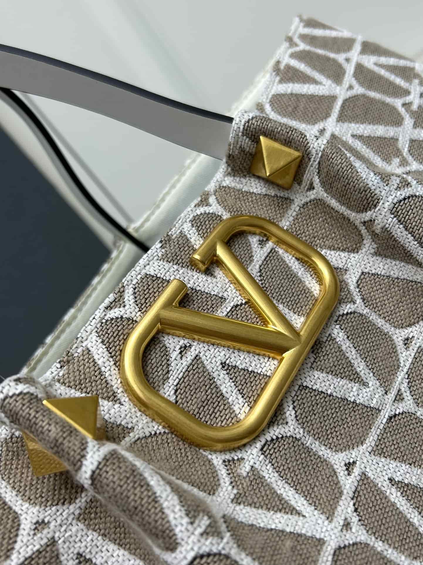Valentino Garavani VLogo Signature Toile Iconographe Tote Bag  Mid