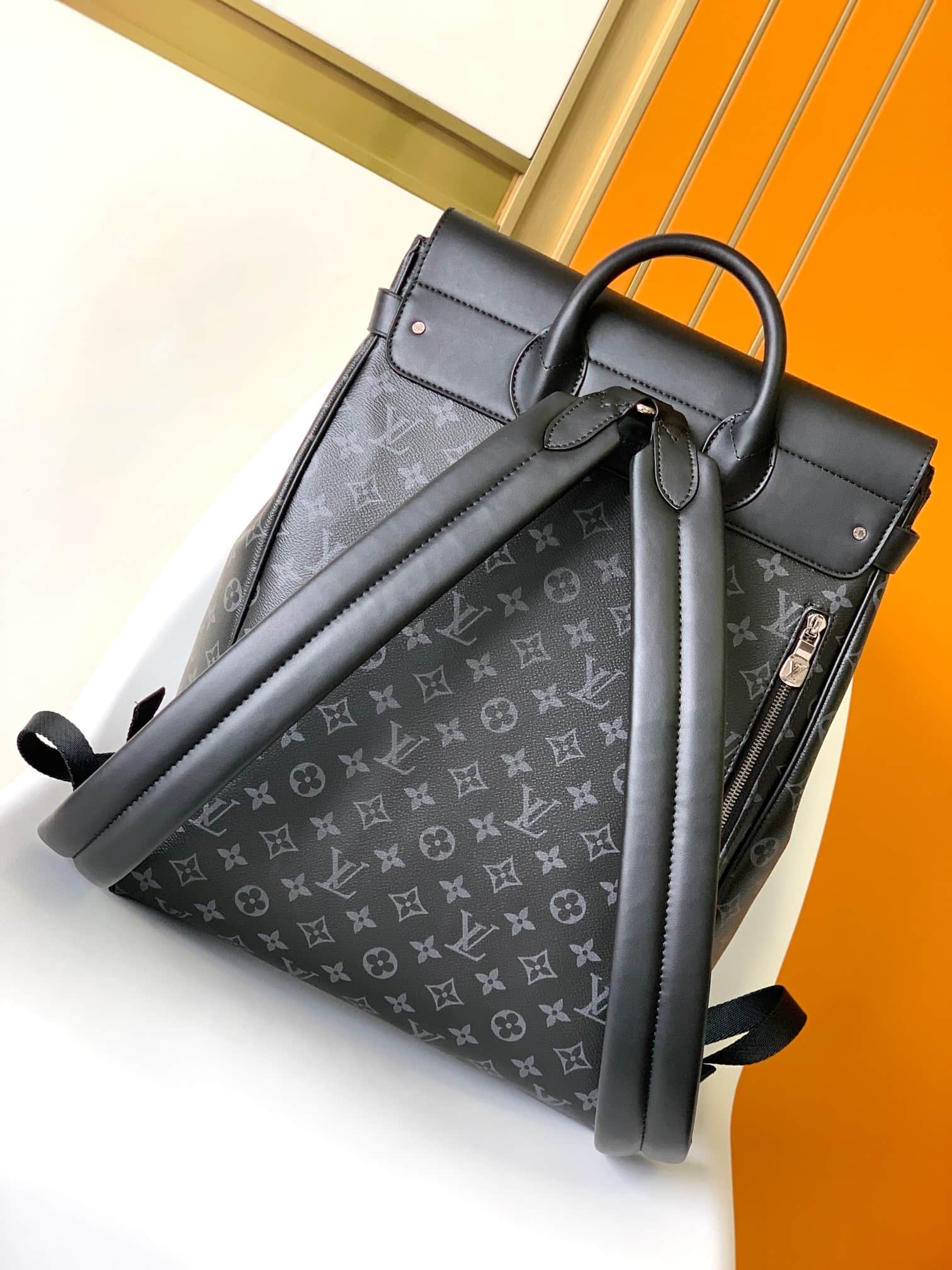Louis Vuitton Monogram Eclipse Steamer Backpack M44052 High