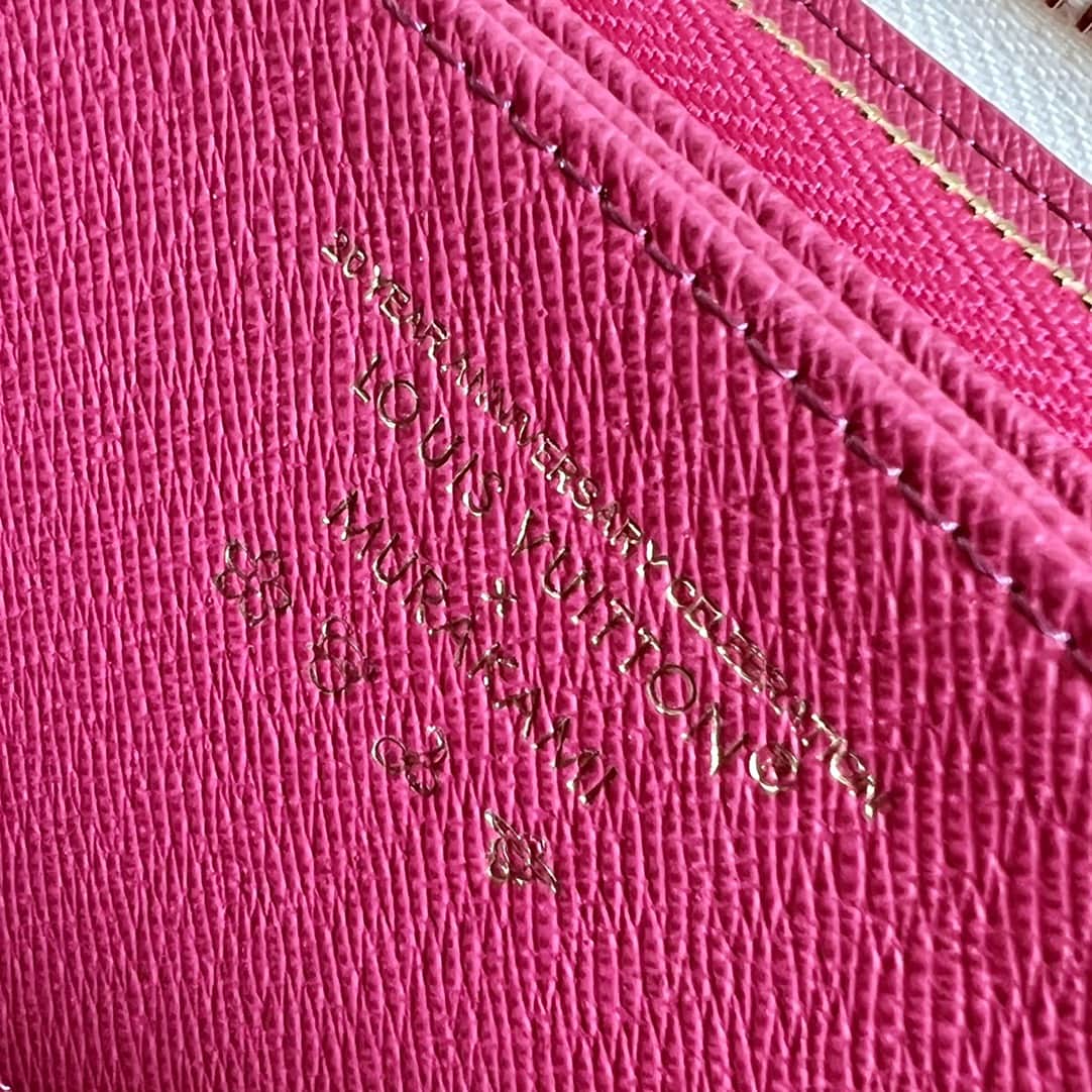 Louis Vuitton x Murakami ZIPPY WALLET Monogram coated canvas M13992 High