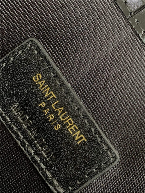 UPTOWN POUCH IN Crocodile Black-Gold High
