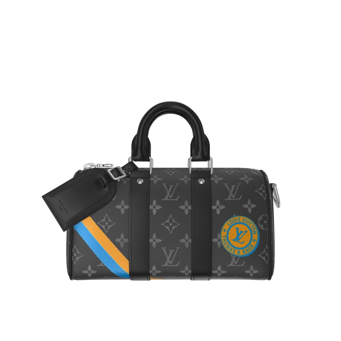 Louis Vuitton Keepall Bandoulière 25 Mon Monogram Eclipse coated canvas P01942 TOP