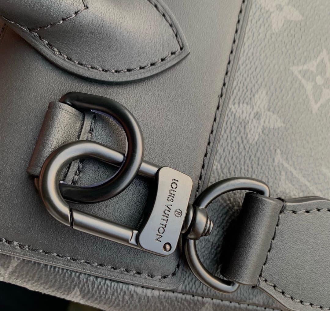 Louis Vuitton Steamer PM Monogram Eclipse coated canvas M46953 High