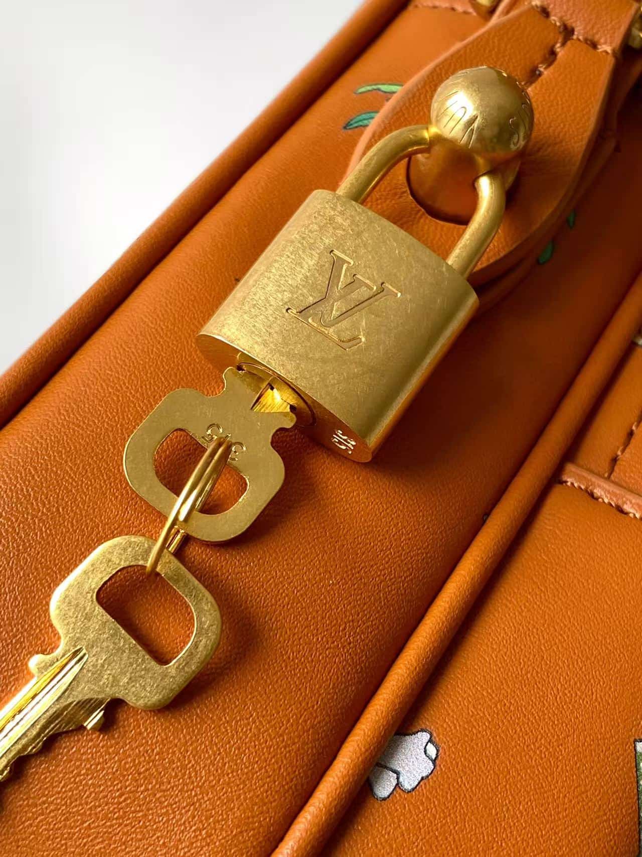 Louis Vuitton Nil GM x The Darjeeling Limited Tan Calfskin leather M27993 High