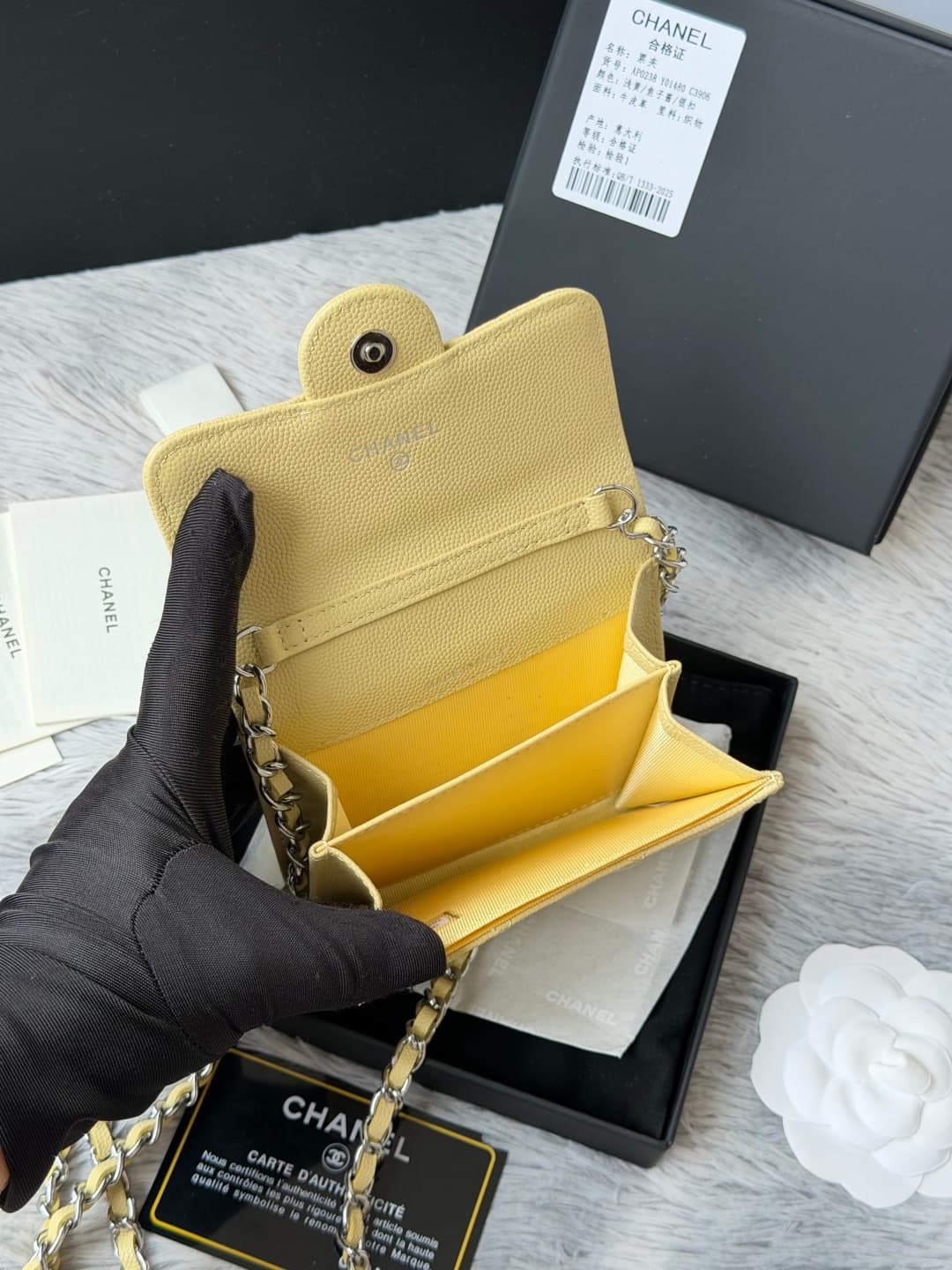 Chanel Classic Flap Wallet AP0238 A