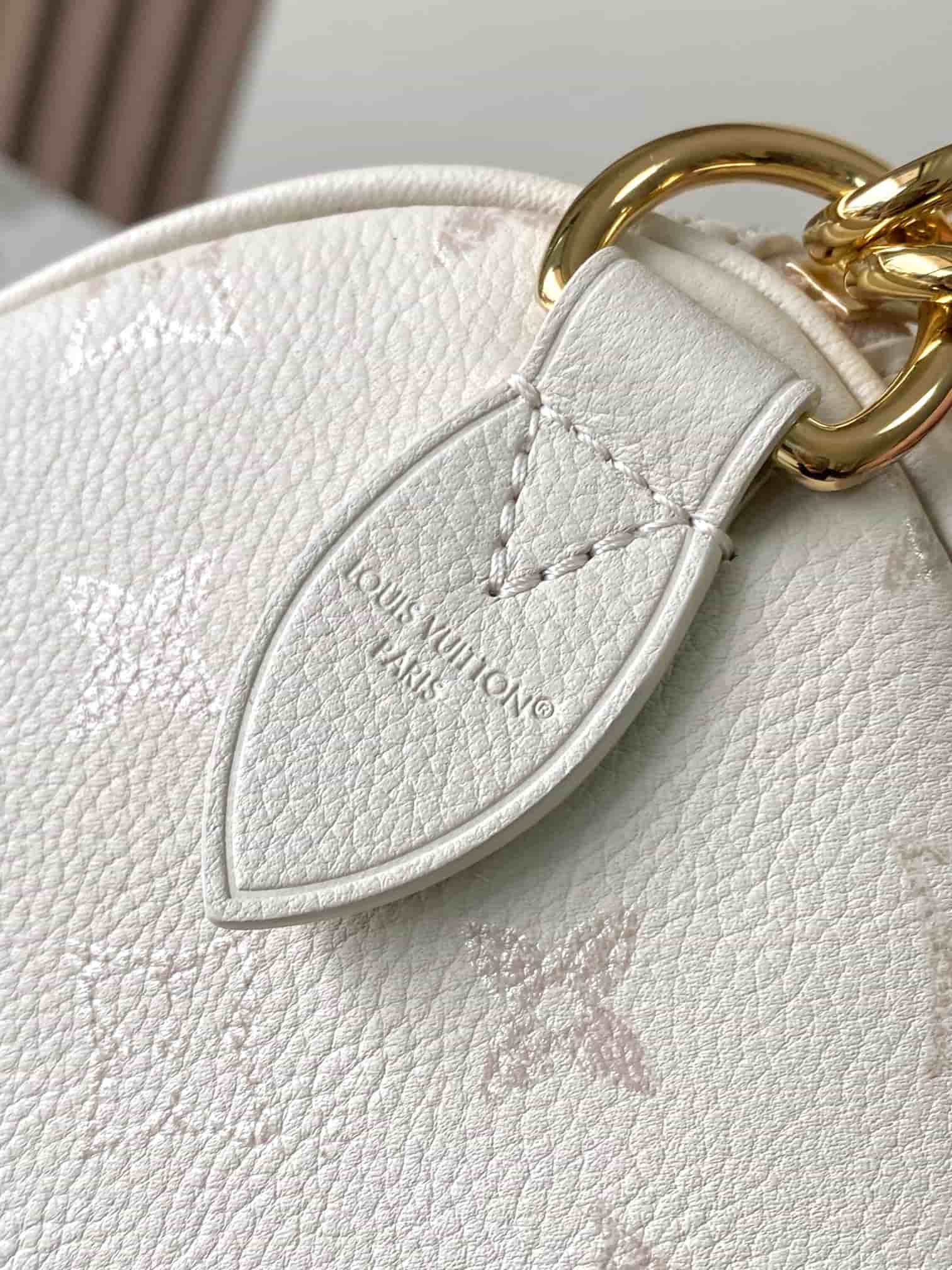 Louis Vuitton Speedy Bandoulière 25 Cream Calf leather M26690 TOP