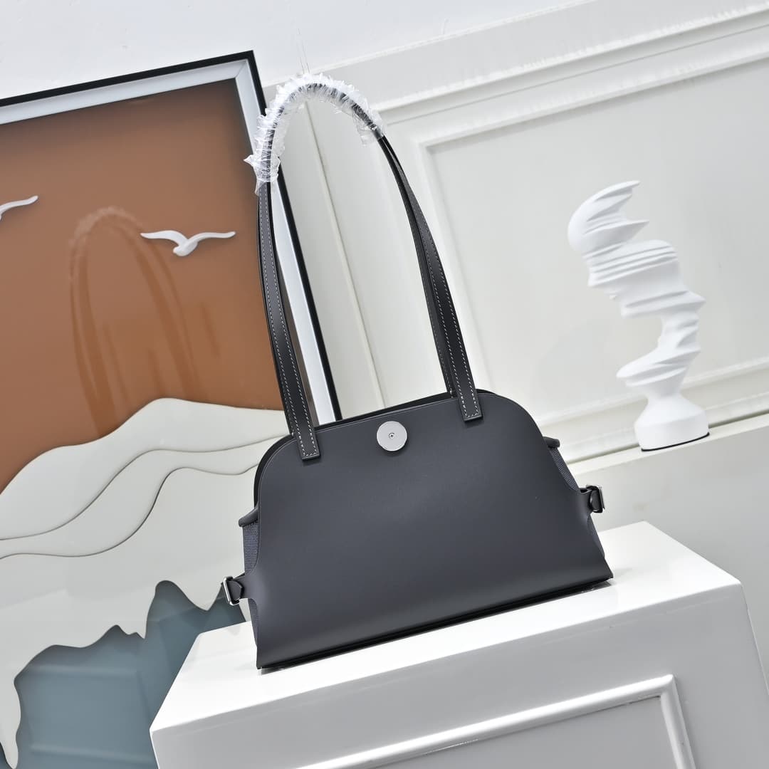 Hermes Tablier Sellier bag in Hunter cowhide Swift calfskin and H canvas WAX High
