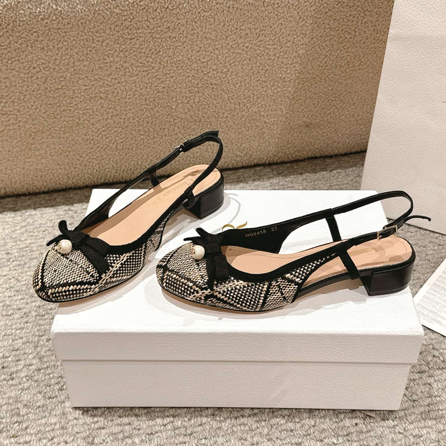 Dior Ballet Slingback Pump Shoes Women