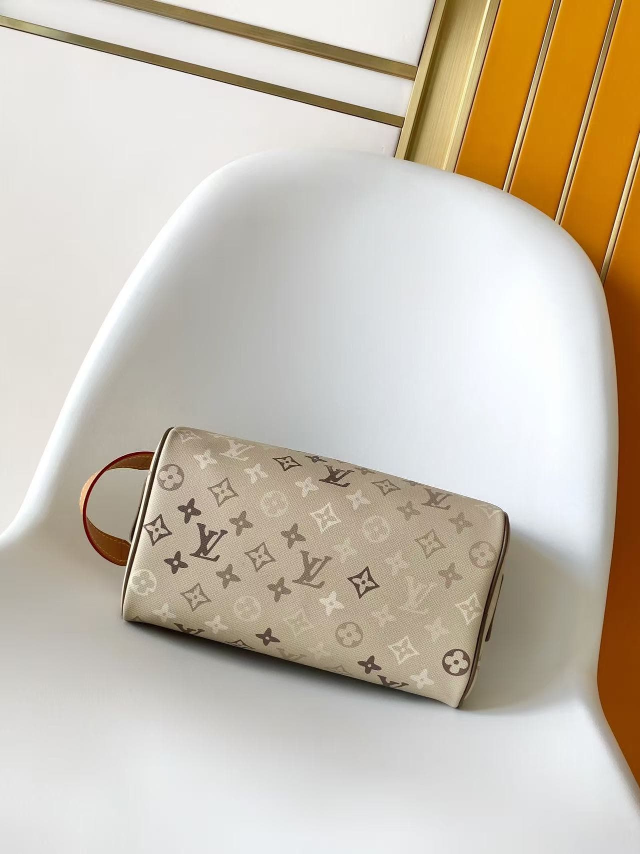 Louis Vuitton Dopp Kit Sand Beige Monogram Surplus coated canvas M29161 High