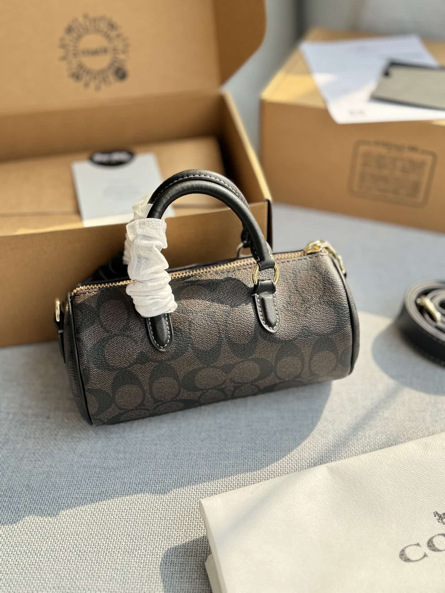 Coach Lacey Crossbody Bag In Signature Canvas