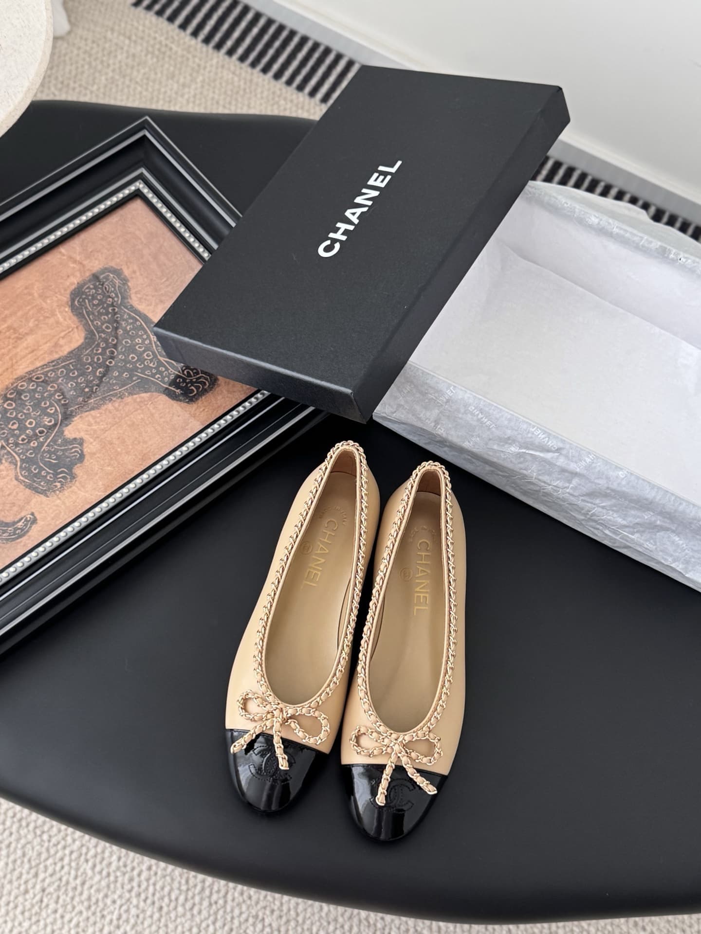 Chanel Ballet flats shoes Low Women
