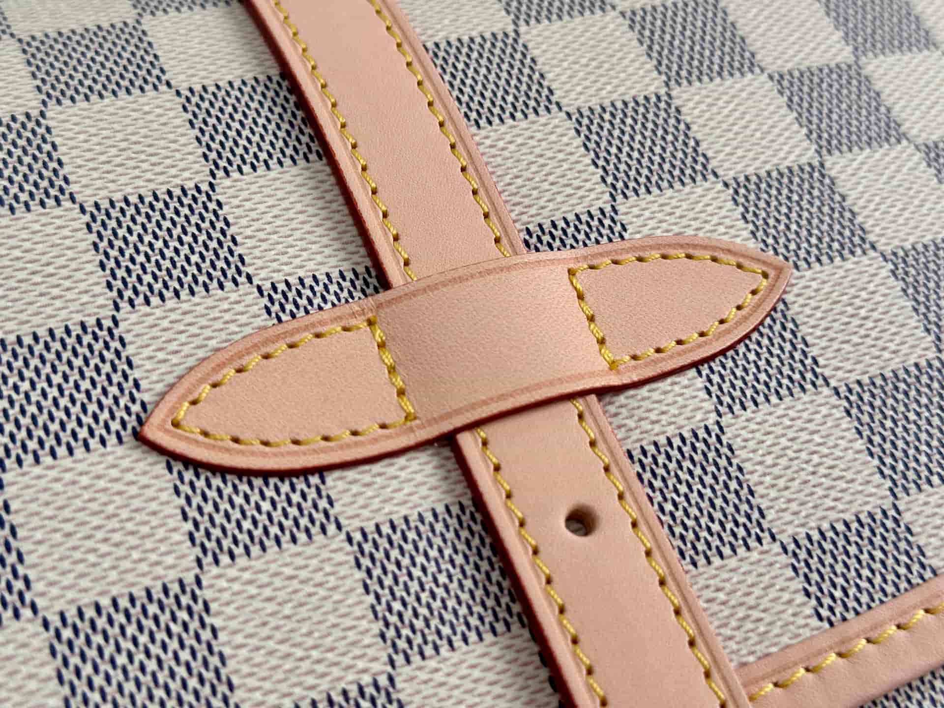 Louis Vuitton Damier Azur Saumur messenger bag N48202 High