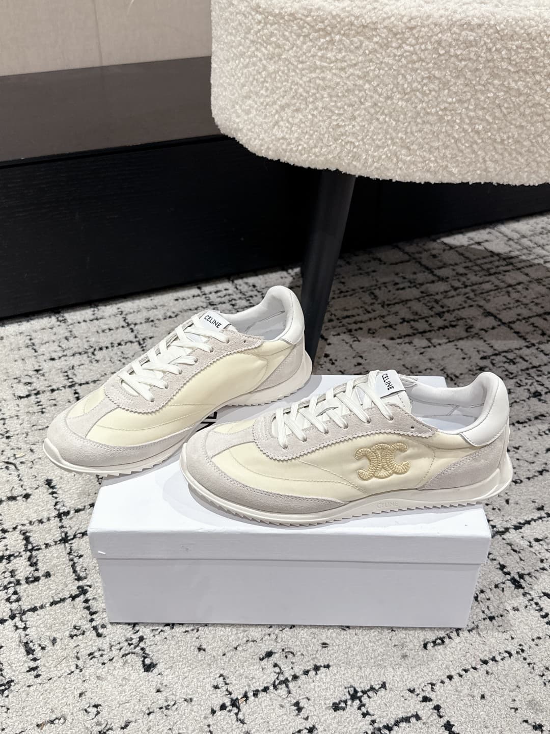 Celine racer low top Sneaker in nylon shoes Women