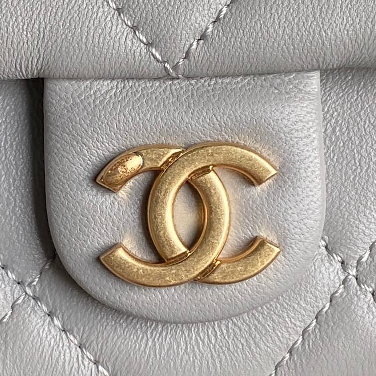 Chanel Trendy Pockets Hobo Bag Lambskin & Gold Metal Grey AS5302 A