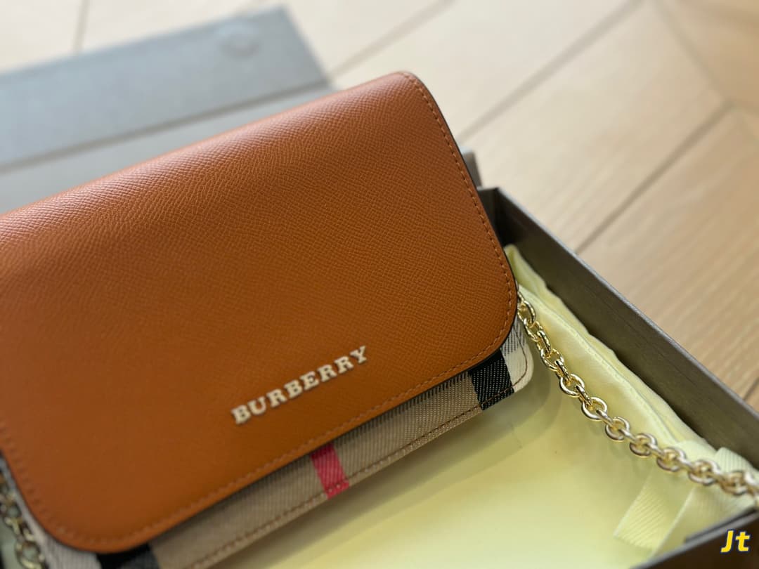Burberry Hampshire House Check Crossbody Bag