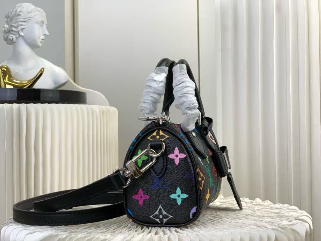Louis Vuitton x Murakami NANO SPEEDY Monogram coated canvas M13406 High