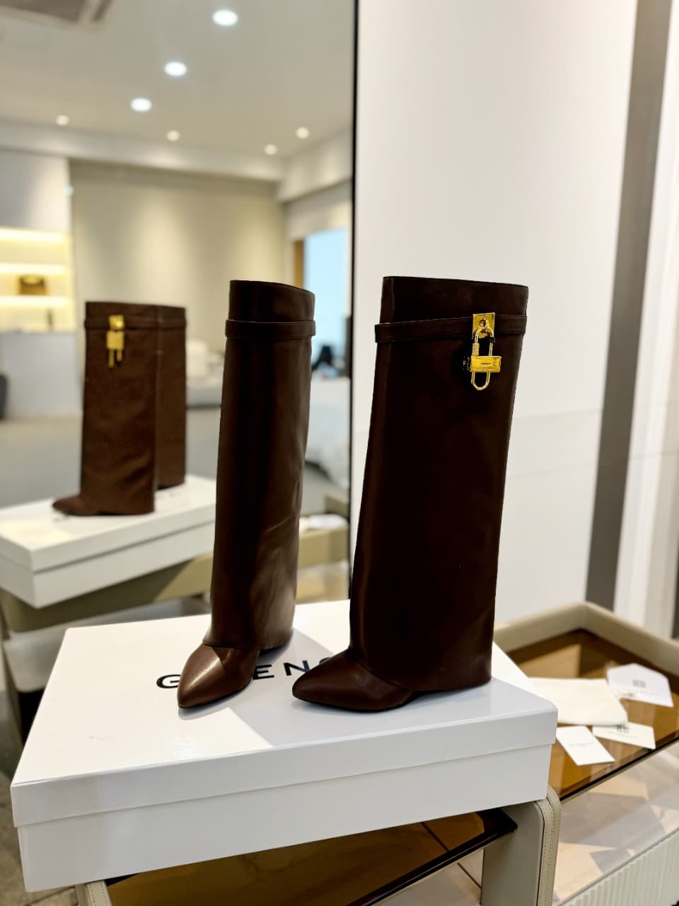 Givenchy Knee-High Boots Shoes Women