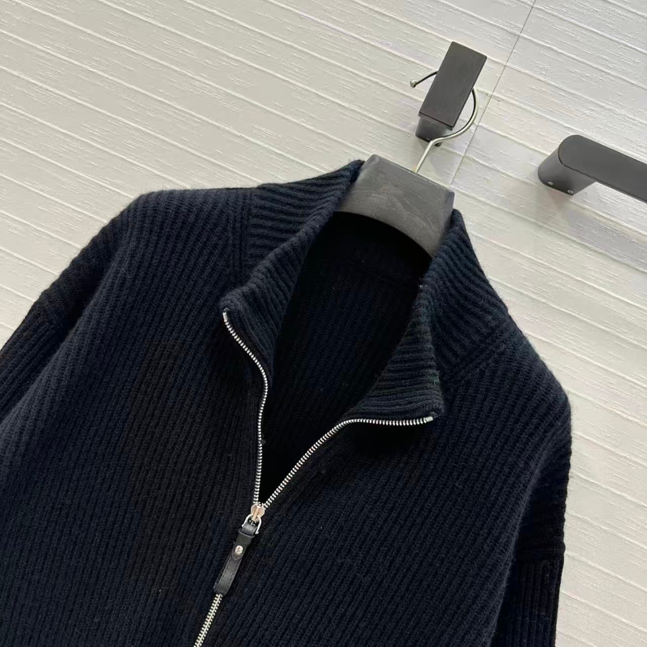 Hermes Women's H Pocket Zipped Long Jacket