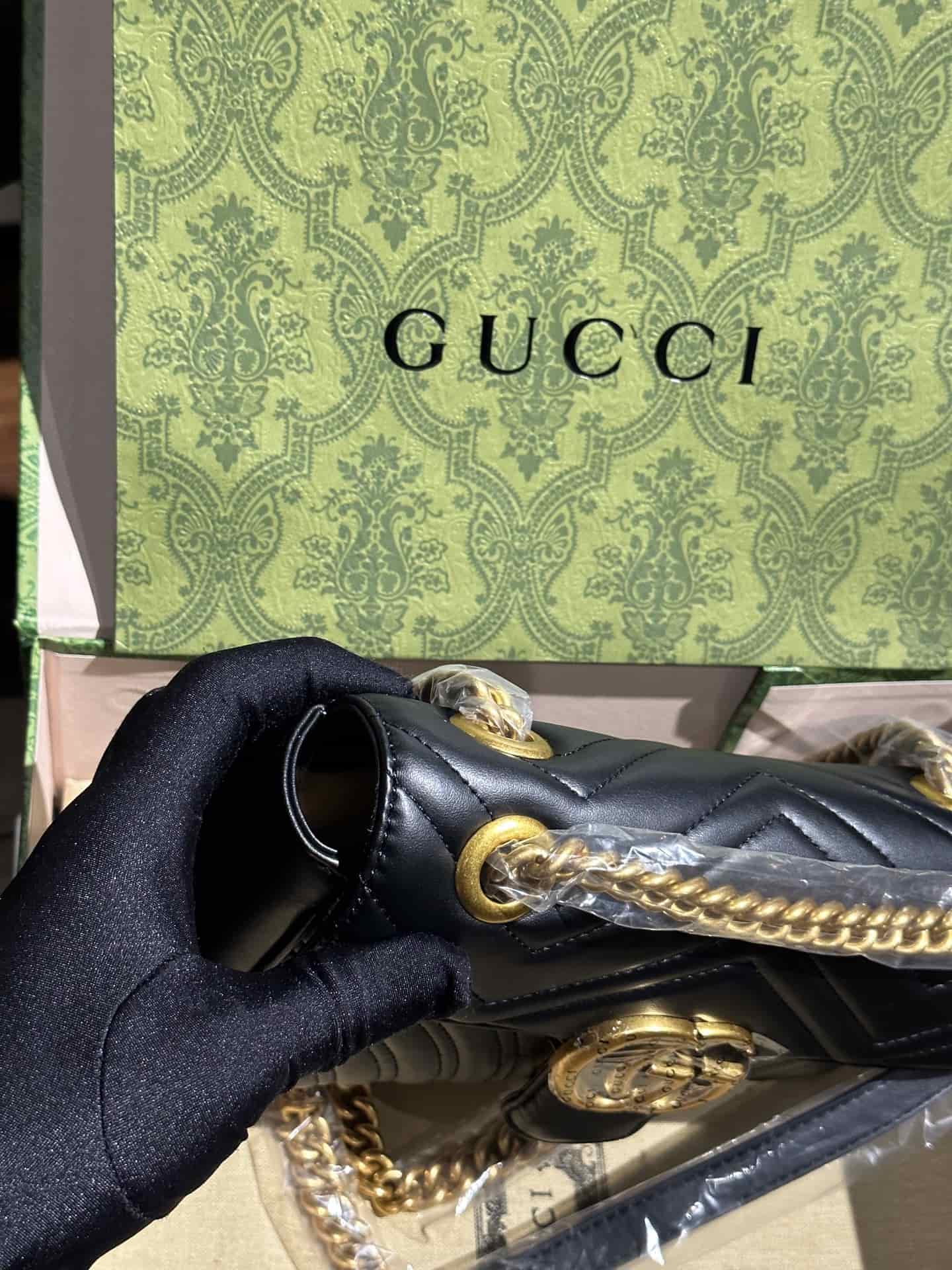 GUCCI GG MARMONT SMALL SHOULDER BAG 446744