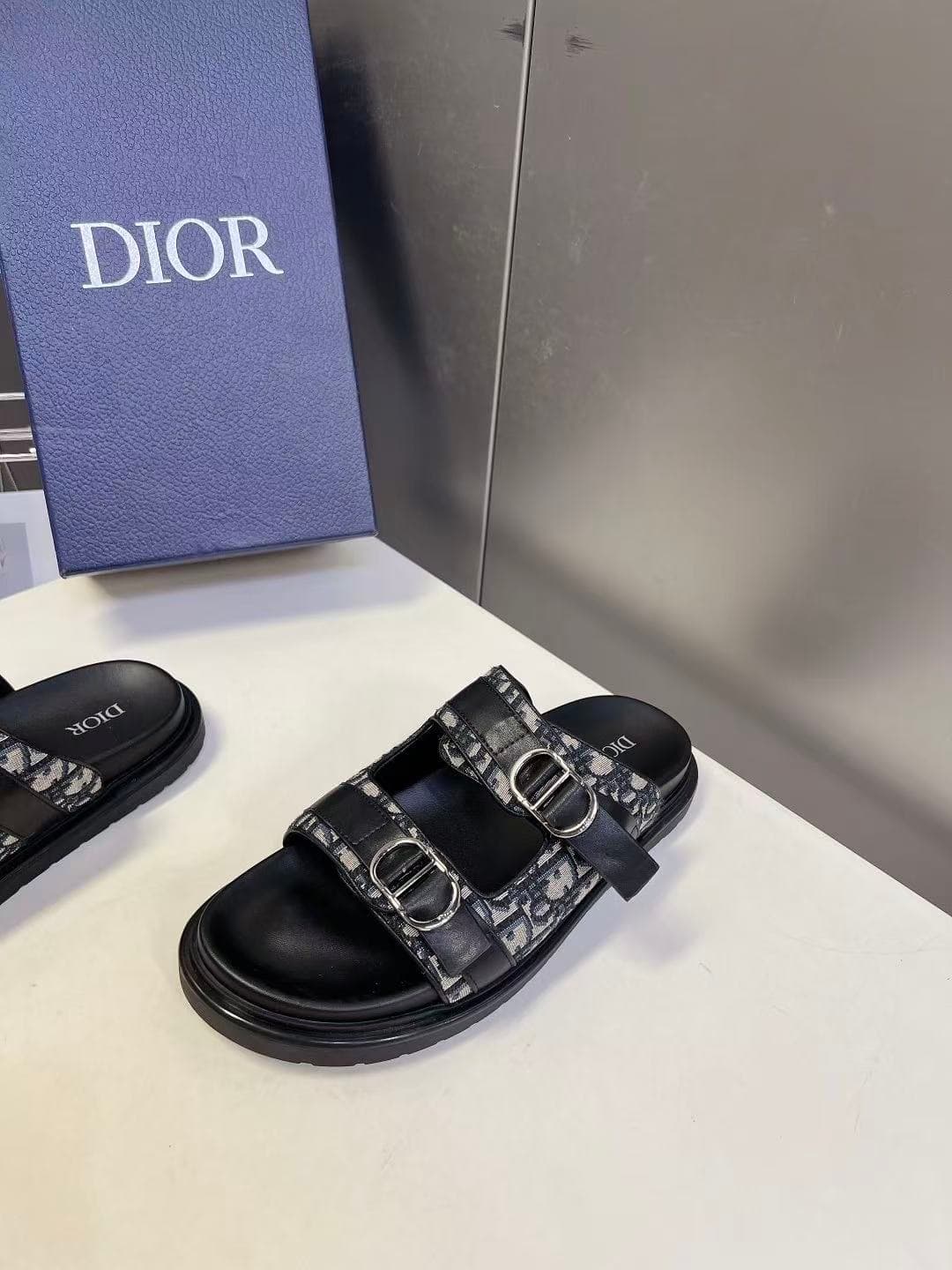 Dior Aqua Sandal Dior Oblique Jacquard Women