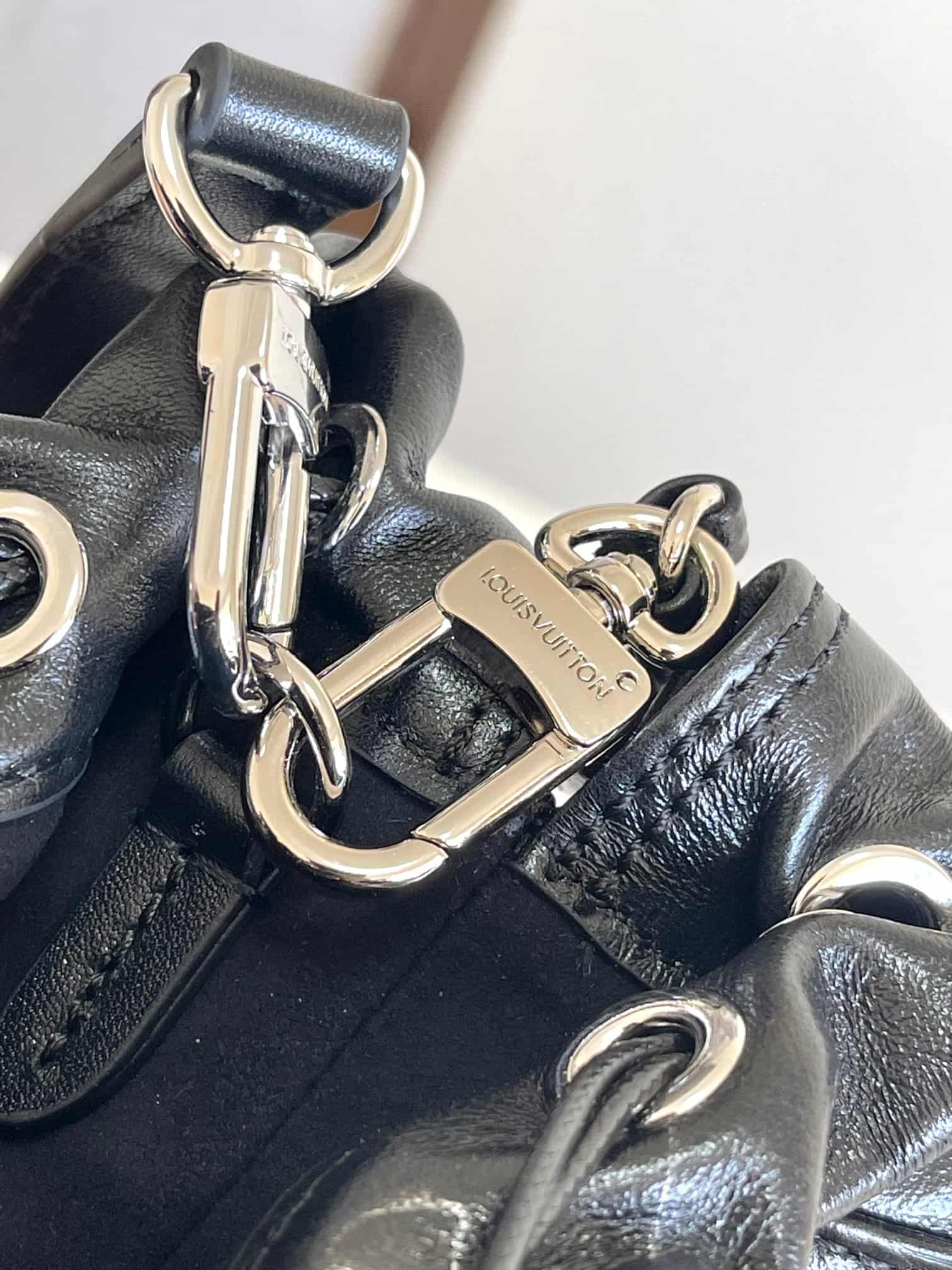 Louis Vuitton Noé Trunk PM Black Lambskin leather M13484 High