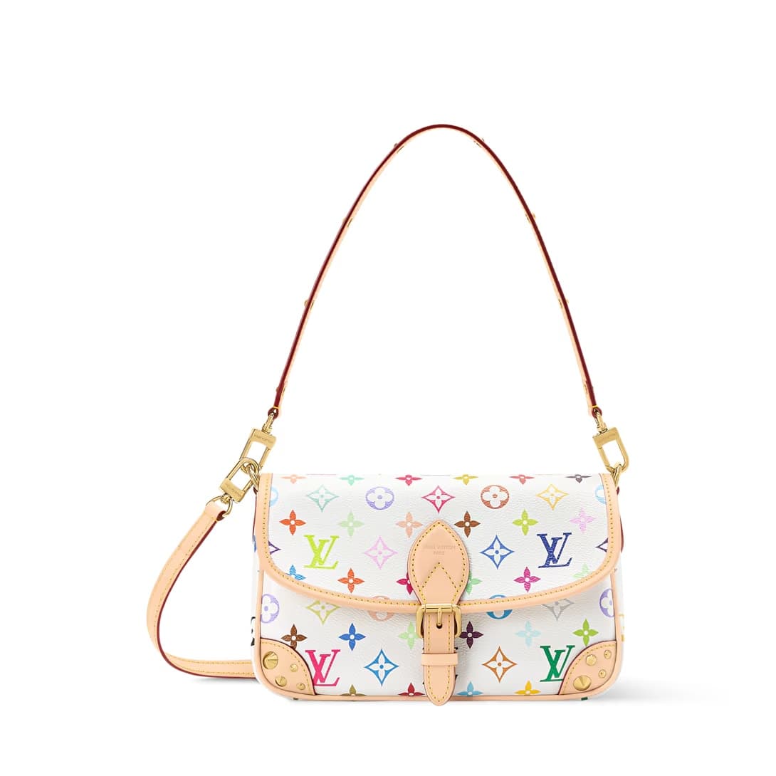 Louis Vuitton x TM TM Diane PM Multicolor/White Coated canvas M27866 TOP