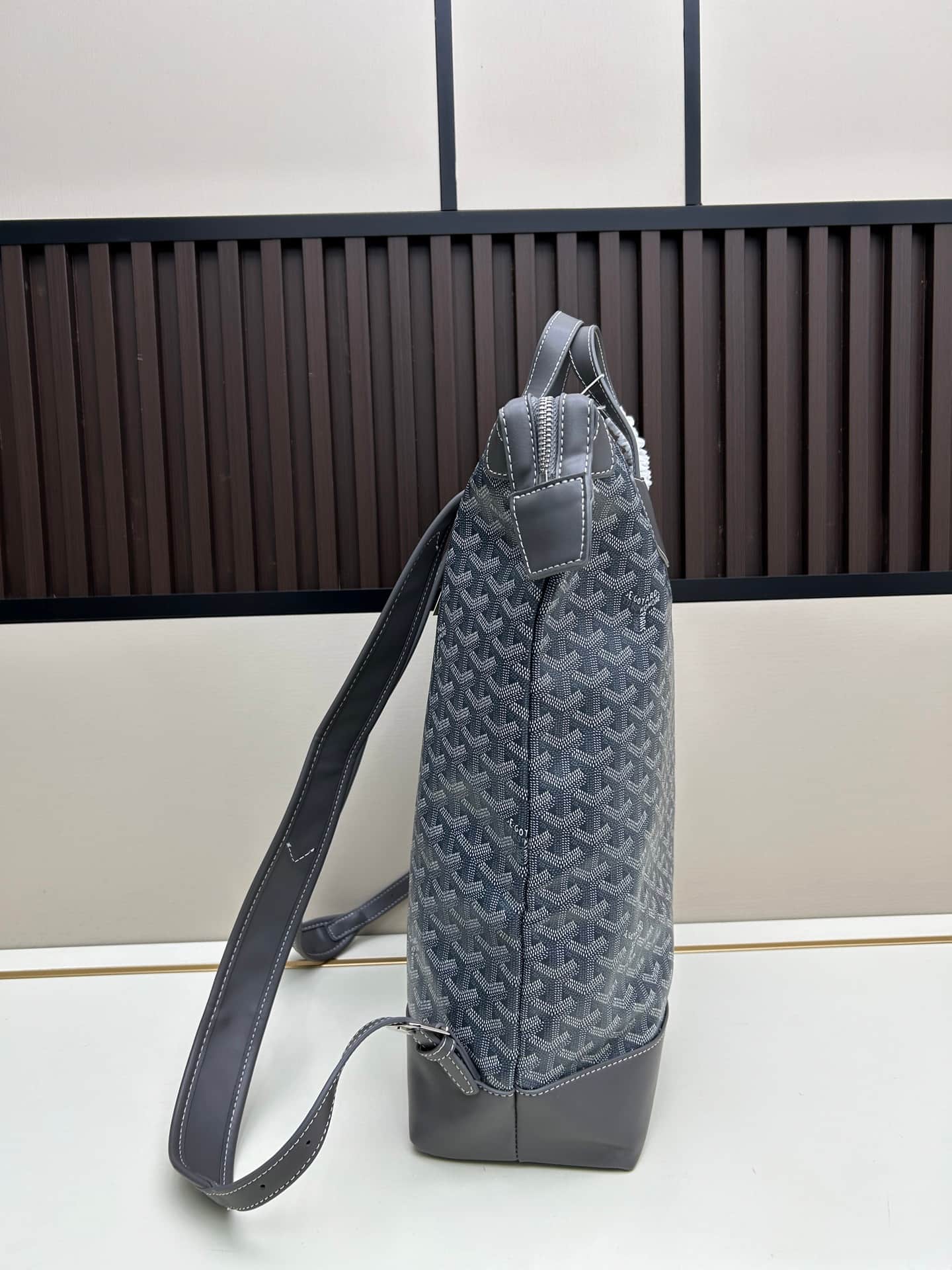 Goyard Cisalpin Backpack Goyardine Canvas & Chevroches Calfskin Mid