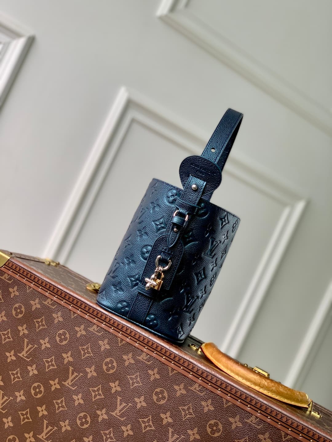 Louis Vuitton All In BB Cowhide leather M26430 Shimmery Ink High
