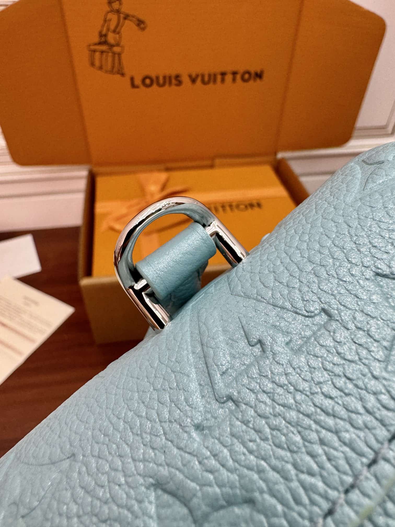 Louis Vuitton Madeleine Nano Embossed, grained cowhide leather M12211 Top
