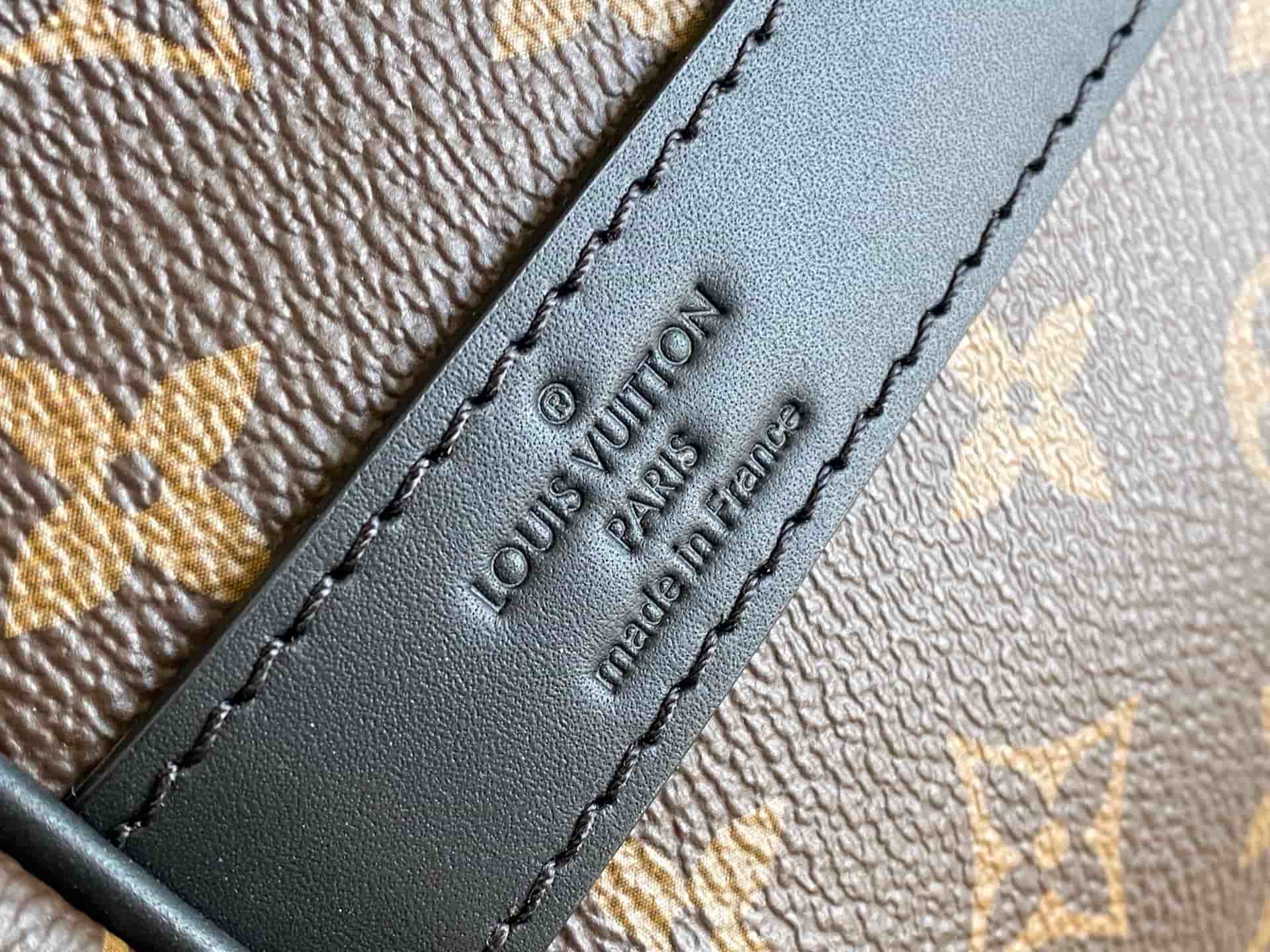 Louis Vuitton Keepall Bandoulière 55 MONOGRAM MACASSAR Canvas M56714 TOP